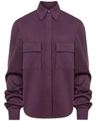 Mandragora - Oversized Viscose Blouse Omaro - Lyst