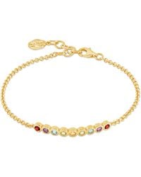 Dower & Hall - Tutti Frutti Bar Bracelet - Lyst