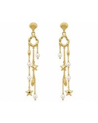 Lalinde - Starfall Earrings - Lyst