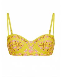 Jessie Zhao New York - Bloom Underwire Bikini Top - Lyst