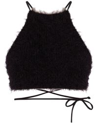 Shareyourluce - Fluffy Knit Top - Lyst