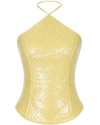 Herfetch - Sequined Sunset Top - Lyst