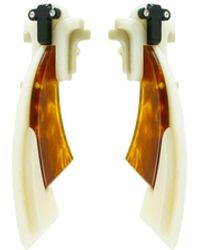 Gissa Bicalho - Neutrals Handmade Acrylic Earring Short Dragonfly - Lyst