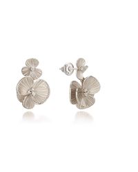 Didier Dubot - La D. D Poppy Flower Drop Earring - Lyst