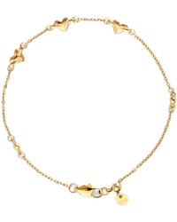 Elk & Bloom - Forever Hearts Triple Heart 14K Bracelet - Lyst