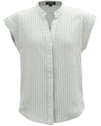 Smart and Joy - Bi-Material Striped Shirt - Lyst