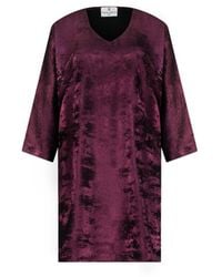 DHARA SHETH DUBAI - Shadow Of Sequin Shimmer Short Kaftan Party Dress - Lyst