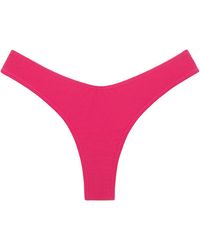 Montce - Raspberry Lulu Zig-Zag Stitch Bikini Bottom - Lyst