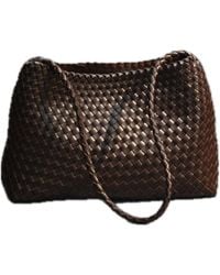 Rimini - Hand Weaving Vegan Leather Shoulder Bag 'Suzy' - Lyst