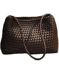 Rimini - Hand Weaving Vegan Leather Shoulder Bag 'Suzy' - Lyst