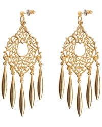 Caramel Vintage Jewellery - Filigree Fringe Earrings - Lyst