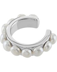 Lucy Quartermaine - Royal Pearl Ear Cuff - Lyst