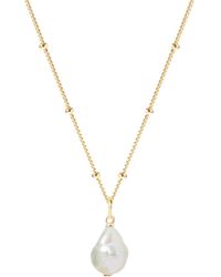 Muru - Freshwater Pearl Bead Chain Necklace - Lyst