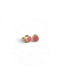 Svetlana Vukov - Small Dot Stud Earrings - Lyst