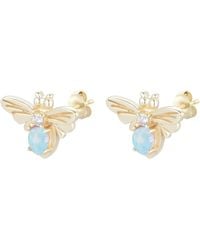 KAMARIA - Opal Bee Stud Earrings - Lyst