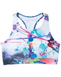Lilia Munn - High Support Racerback Sports Bra– - Lyst