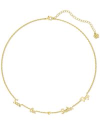 Cloud Haven - Compassion Scripted Necklace - Lyst