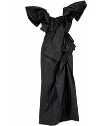 Miro Misljen - Midnight Ruffle Statement Gown - Lyst
