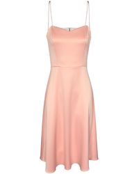 2KStyle - Josselin Spaghetti Strap Satin Midi Dress - Lyst