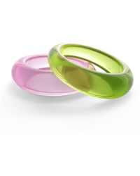 Hye Jane Jewelry - Jelly Pop Resin Bangle Set - Lyst