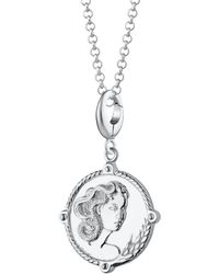 Lily Charmed - Sterling Goddess Of Fertility And Nature Demeter Charm Necklace - Lyst