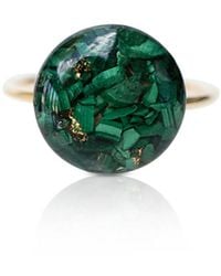 Kate Koel - Statement Emerald Ring - Lyst