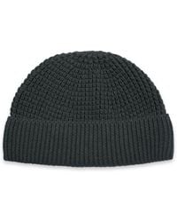 Paul James Knitwear - Lightweight Cotton Docker Whitby Beanie - Lyst