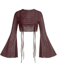 Alevy Studios - The Drawstring Top - Lyst