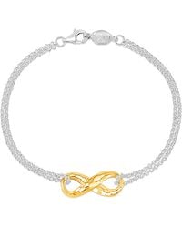 Dower & Hall - Entwined Infinity Bracelet - Lyst