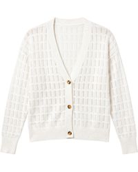 Brodie Cashmere - Scallop Trim Pretty Cardi - Lyst