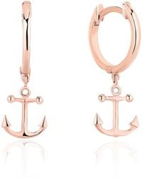 Reis Jewellery - Anchor Earrings - Lyst