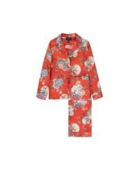Meng - Silk Satin Pyjama Set - Lyst