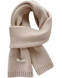 My Little Nature - Neutrals Wool Scarf - Lyst