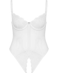 House of Silk - Béatrice Ouvert Bodysuit - Lyst