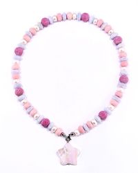 Mineralgems•Studio - Candy Necklace With Coral And Chalcedony - Lyst