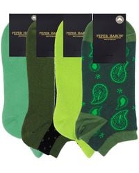 Peper Harow - Made in England - Organic Trainer Socks Bundle – - Lyst