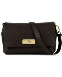 Apatchy London - The Maisie Midi Chocolate Leather Bag - Lyst