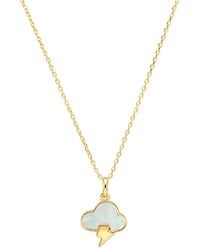 Kylie Harper - 'A Rainy Day' Mother Of Pearl Pendant - Lyst