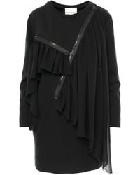 Silvia Serban - Mini Dress With Detachable Applications - Lyst