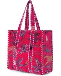 Conscious Yoga Collective - The Ultimate Velvet Jungle Tote - Lyst