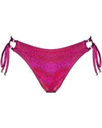 Enez Swim - Eden Adjustable Scrunch Bikini Bottom - Lyst