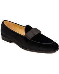 DAVID WEJ - Bradford Velvet Belgian Bowtie Loafers – - Lyst