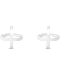 Sheida Farrokhi - Circle Stud Earrings - Lyst