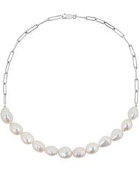 Ora Pearls - Aetia Nugget Pearl Chain Necklace - Lyst
