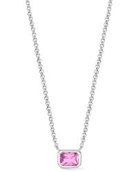 Dower & Hall - Octagon Quartz Tutti Frutti Necklace - Lyst