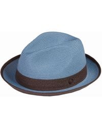 Dasmarca Hats - Dasmarca Florence Sky Summer Two Tone Crushable Hat - Lyst