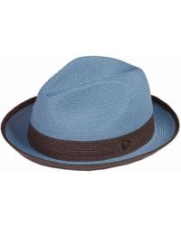 Dasmarca Hats - Dasmarca Florence Sky Summer Two Tone Crushable Hat - Lyst