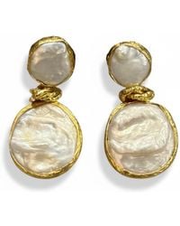 La Pluie Jewellery - Nodo Perla Earrings - Lyst