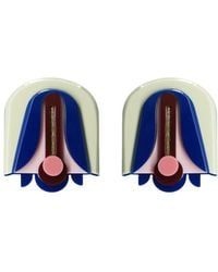 Gissa Bicalho - Handmade Acrylic Earring Ninphea Short - Lyst