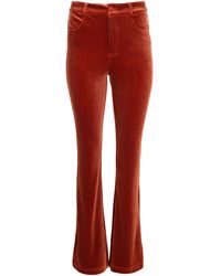 Traffic People - Never Say Goodbye Flare Trousers In - Lyst